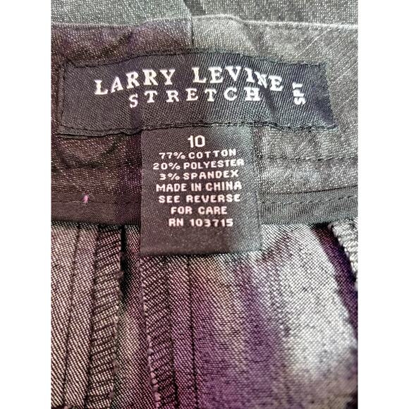 Larry Levine Stretch Dress Gaucho Style Y2k Minimalist Neutral Size 10 - Picture 3 of 3